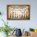 What a Wonderful World gallery-wrapped canvas wall sign