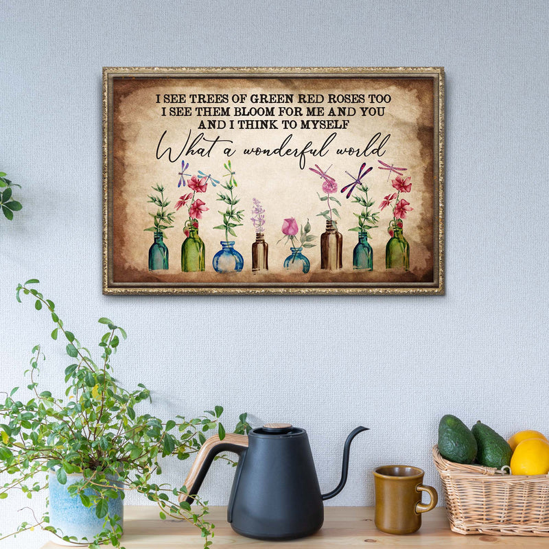 What a Wonderful World Sign